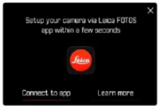 LEICA Q3 - ASSISTANT DE CONNEXION - 1