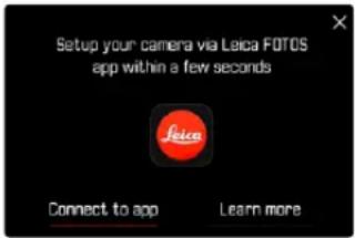 LEICA Q3 - ASSISTANT DE CONNEXION - 1