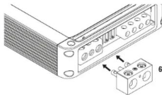 POLK PA D4000.4 - Contrôles arrière - 2