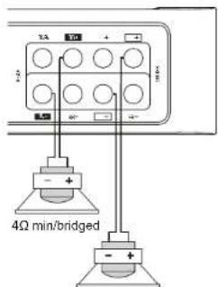 POLK PA D4000.4 - Interner Brückenmodus - 1