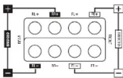 POLK PA D4000.4 - INTERNER BRÜCKENMODUS - 1