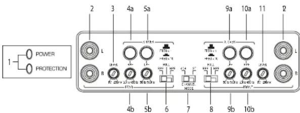 1 POWER PROTECTION 2 3 4a 5a L R 4b 5b 6 7 8 9b 10b T1 T2 T3 T4 T5 T6 T7 T8 T9 T10 T11 T12 T13 T14 T15 T16 T17 T18 T19 T20 T21 T22 T23 T24 T25 T26 T27 T28 T29 T30 T31 T32 T33 T34 T35 T36 T37 T38 T39 T40 T41 T42 T43 T44 T45 T46 T47 T48 T49 T50 T51 T52 T53 T54 T55 T56 T57 T58 T59 T60 T61 T62 T63 T64 T65 T66 T67 T68 T69 T70 T71 T72 T73 T74 T75 T76 T77 T78 T79 T80 T81 T82 T83 T84 T85 T86 T87 T88 T89 T90 T91 T92 T93 T94 T95 T96 T97 T98 T99 T100