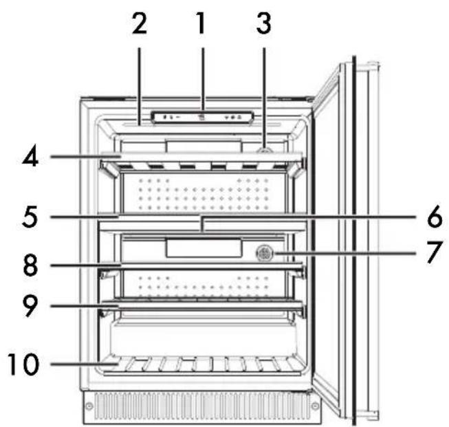 SMEG CVI638RN3 - Description générale - 1