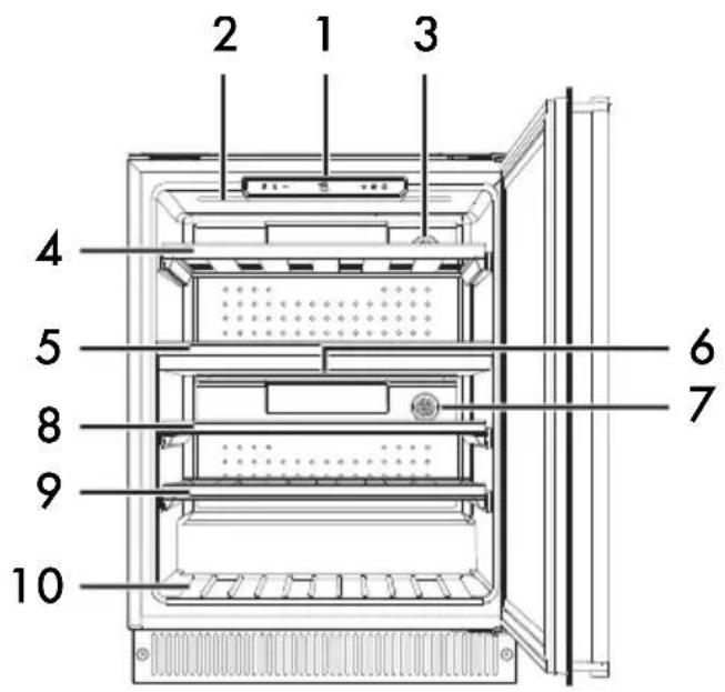SMEG CVI638LN3 - Description générale - 1