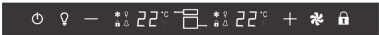 SMEG CVI638LN3 - Panneau de commandes - 1