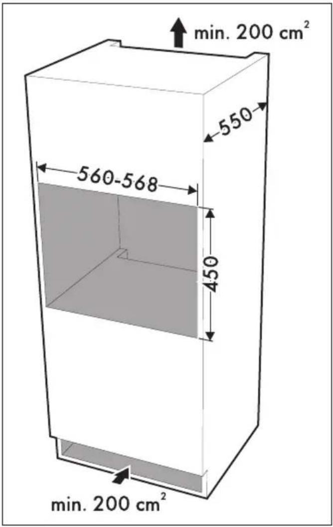 SMEG CVI621NR3 - Encastrement (mm) - 2