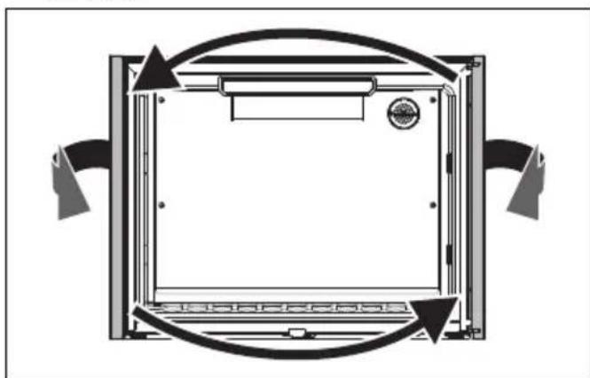SMEG CVI621NR3 - Inverser le sens d'ouverture de la porte (sur certains modèles uniquement). - 5
