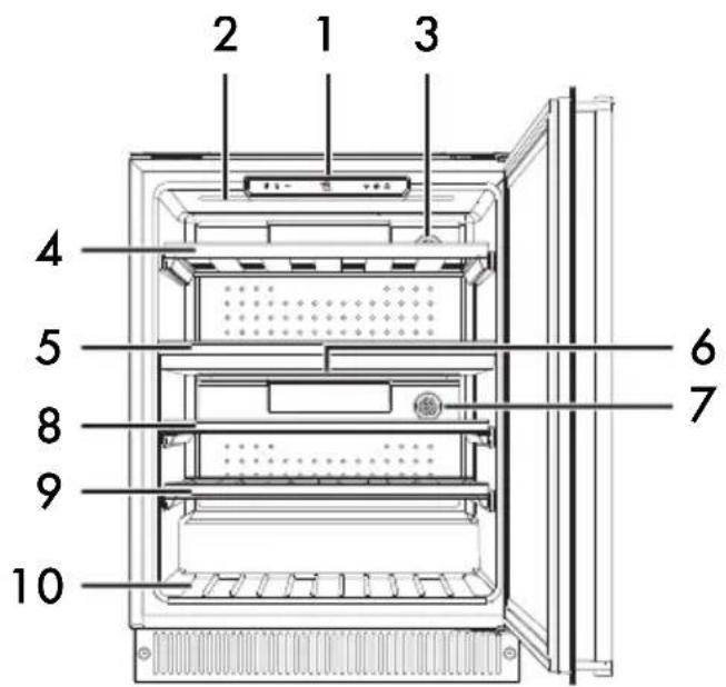 SMEG CVI138RG - Description générale - 1