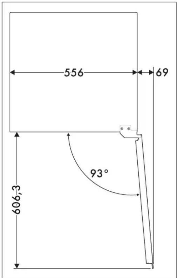 SMEG CVI129G - Inverser le sens d'ouverture de la porte (sur certains modèles uniquement). - 9