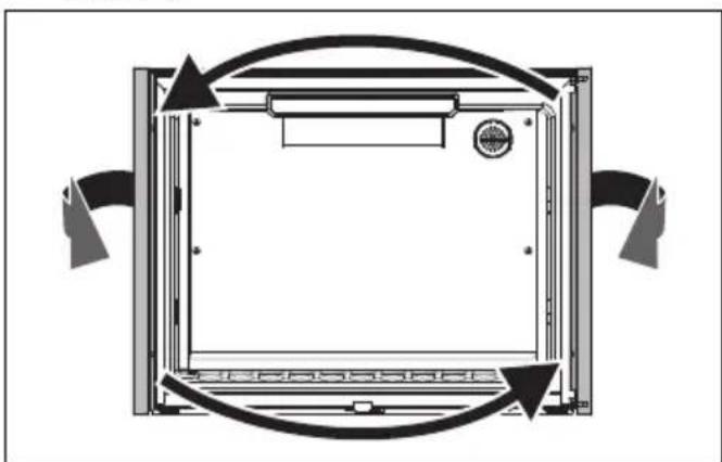 SMEG CVI129G - Inverser le sens d'ouverture de la porte (sur certains modèles uniquement). - 5