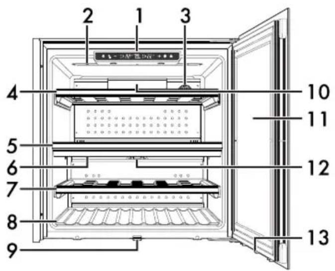 SMEG CVI129G - Description générale - 1