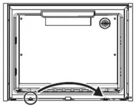 SMEG CVI121B3 - Inverser le sens d'ouverture de la porte (sur certains modèles uniquement). - 6