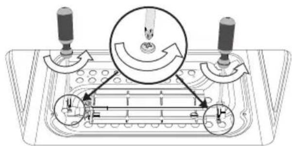 SMEG MP722PO - Remplacement de l'injecteur du bruleur four a gaz - 2