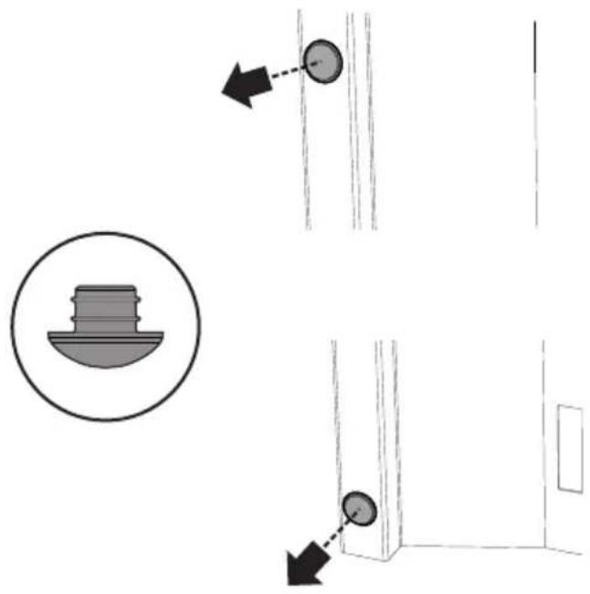 SMEG MP722PO - Douilles de fixation - 2