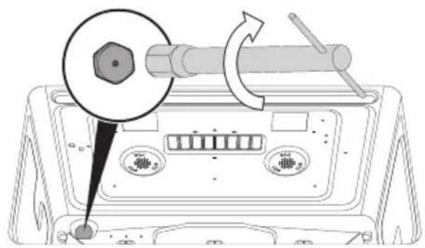 SMEG MP722PO - Remplacement injecteur brûleur gril à gaz (sur certains modèles uniquement) - 4