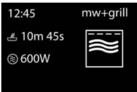 12:45 mw+grill 10m 45s 600W