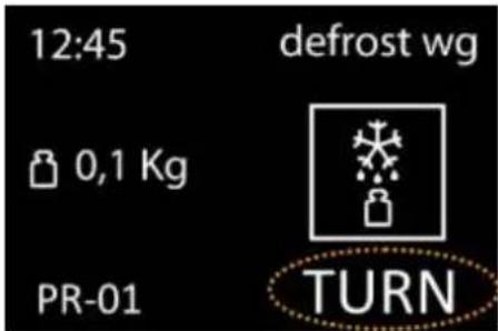 12:45 defrost wg 0,1 Kg PR-01 TURN