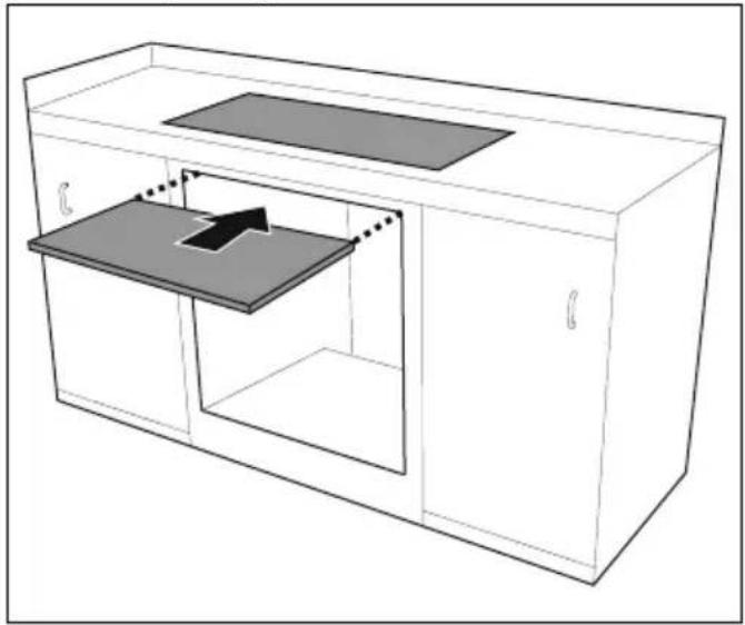 SMEG SOP6104TPG - Encastrement sous les plans de cuisson (mm) (uniquement sur les modèles à pyrolyse) - 1