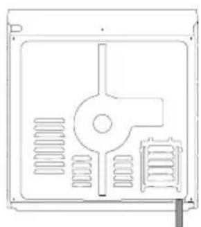 SMEG SOP6104TPG - Position du câble d'alimentation - 1