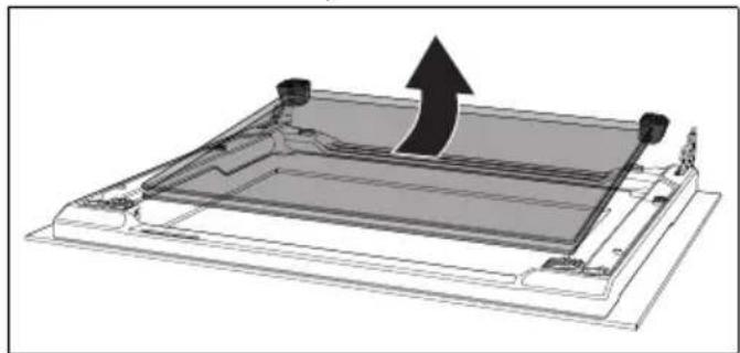 SMEG SOP6104TPG - Démontage des vitres internes - 4