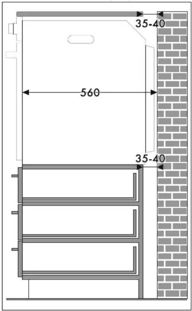 SMEG SOP6101S2B3 - Position du câble d'alimentation - 9