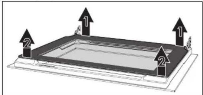 SMEG SOP6102S2PB3 - Démontage des vitres internes - 1