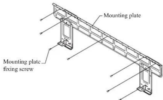 DAIKIN ARXN60NV1B - Mounting Installation Plate - 3