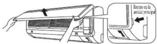 DAIKIN ARXN60NV1B - Abra el panel frontal. - 1