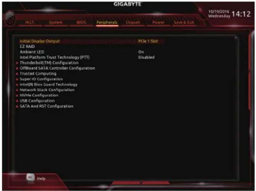 GIGABYTE GA-Z270M-D3H - 2-5 Peripherals (集成外设) - 1