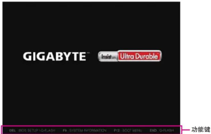 GIGABYTE GA-Z270M-D3H - 2-1 开机画面 - 1