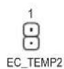 GIGABYTE B550 Aorus Master - 7) EC\_TEMP1/EC\_TEMP2 (温度 センサー 用ヘッダ) - 2