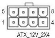 GIGABYTE B560 Aorus Pro AX - 1/2) ATX\_12V\_2X4/ATX (8 PIN CPU供电插座及24 PIN主板供电插座) - 2