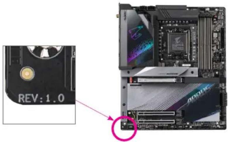 GIGABYTE Z790 AERO G - 免責条項 - 1