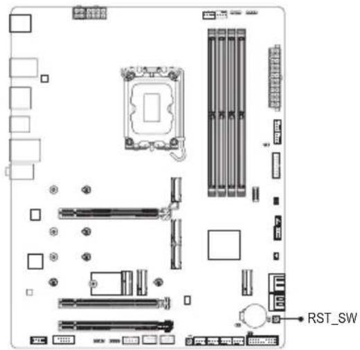 GIGABYTE Z790 AERO G - クイックボタン - 1