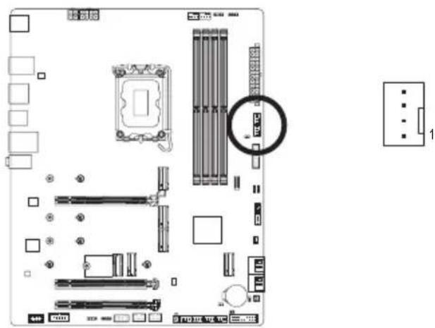 GIGABYTE Z790 AERO G - 5) SYS\_FAN5/6\_PUMP (システムファ 冰冷ポンプ用ヘッダ) - 1