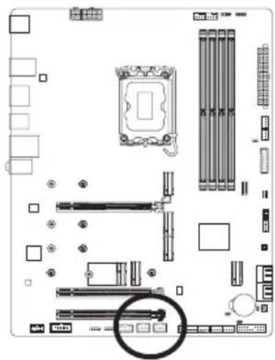 GIGABYTE Z790 AERO G - 16) F\_U32 (USB 3.2 Gen 1ヘッダ) - 2
