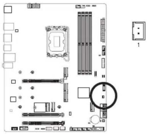 GIGABYTE Z790 AERO G - 10) NOISE\_SENSOR ノイズ検知ヘッダ) - 1