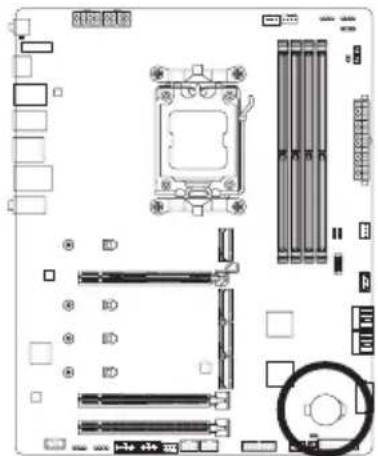 GIGABYTE X670 Gaming X AX - 20) BAT (电池) - 1