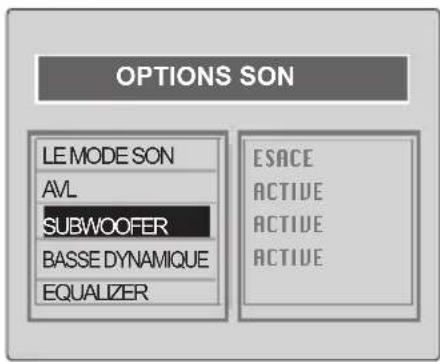 Opera TV7061 - Subwoofer (option) - 3