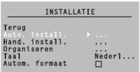 Opera TV3760 - AUTOMATISCH ZENDERS ZOEKEN - 1
