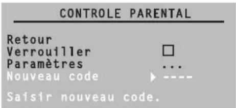 Opera TV3760 - Modification du mot de passe - 1
