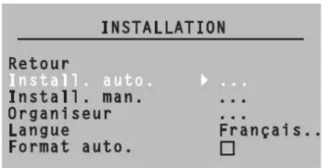 Opera TV3760 - RECHERCHE AUTOMATIQUE DES CHAÎNES - 1