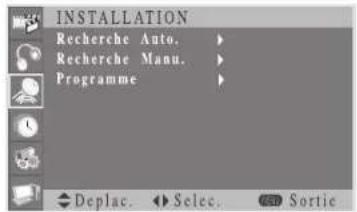 Opera LCD4271 - Éditer la liste de chaînes - 1
