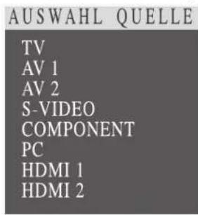 Opera LCD4271 - QUELLE WÄHLEN - 1