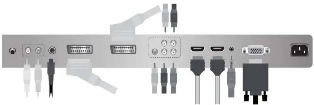 Opera LCD4271 - Set-Top-Box aansluiten - 1