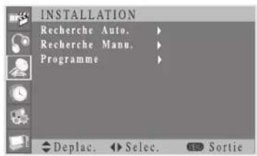 Opera LCD4271 - MÉMORISATION MANUELLE DES CHAÎNES - 1