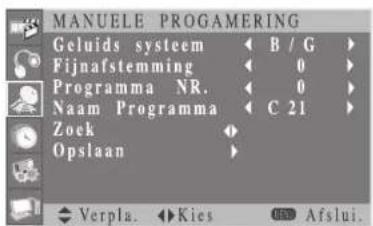 Opera LCD4271 - KANALEN MET DE HAND OPSLAAN - 2