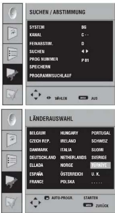Opera LCD3771 - Automatische Senderabstimmung und Speicherung über Programmsuchlauf - 2