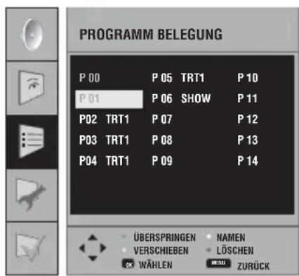 Opera LCD3771 - Programmauswahl - 2