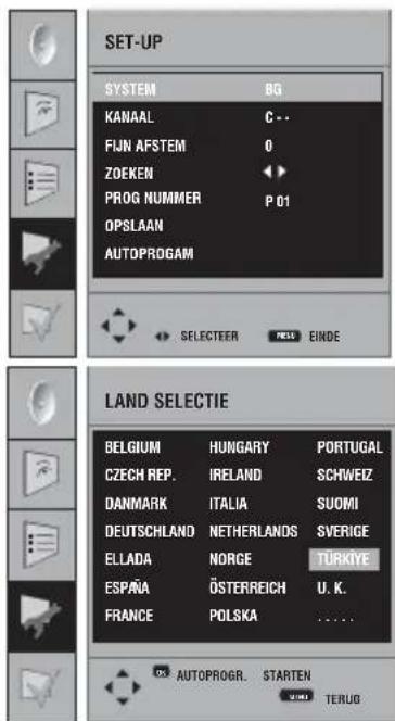 Opera LCD3771 - Automatisch afstemmen en opslaan van televisiezenders met Autoprogram - 2